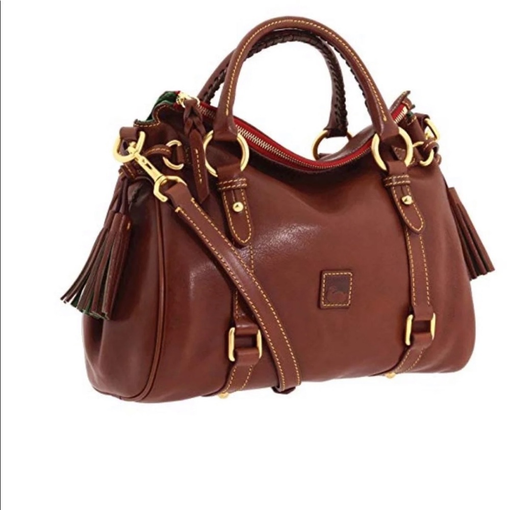 Dooney & Bourke florentine small satchel chestnut